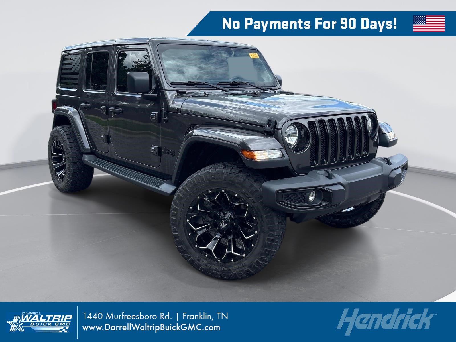 Used 2020 Jeep Wrangler Unlimited Sahara