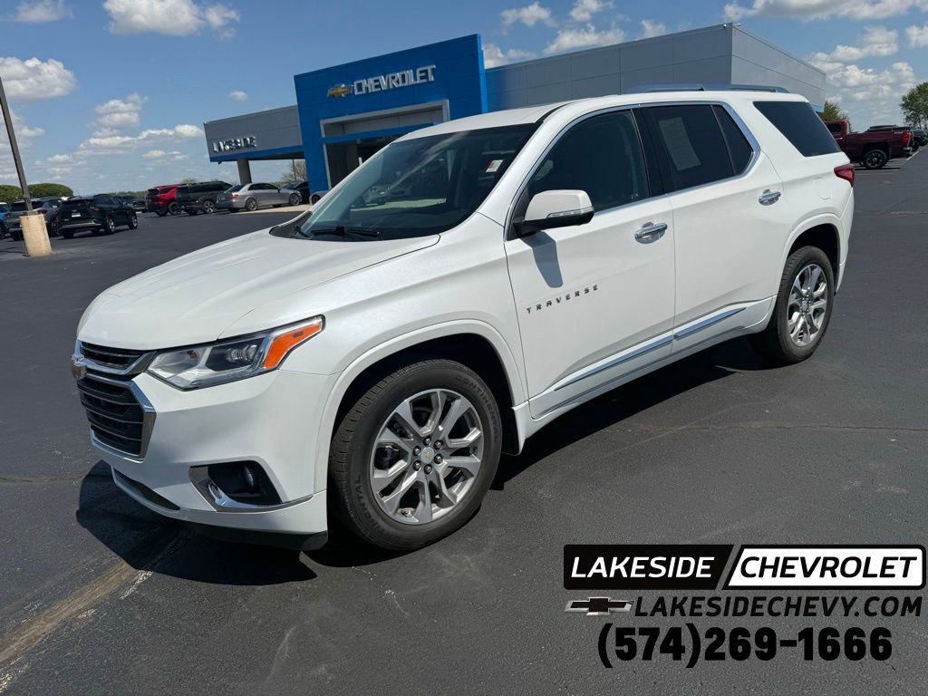 Used 2021 Chevrolet Traverse Premier w/ LPO, Floor Liner Package AWD/4WD image 1