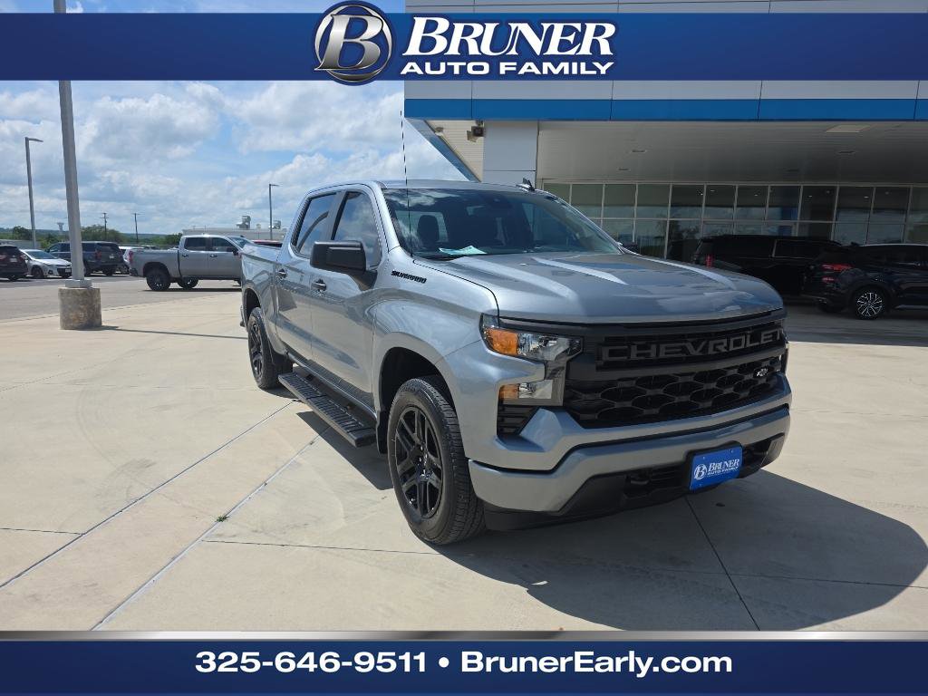 Used 2024 Chevrolet Silverado 1500 Custom w/ LPO, Dark Essentials Package image 1