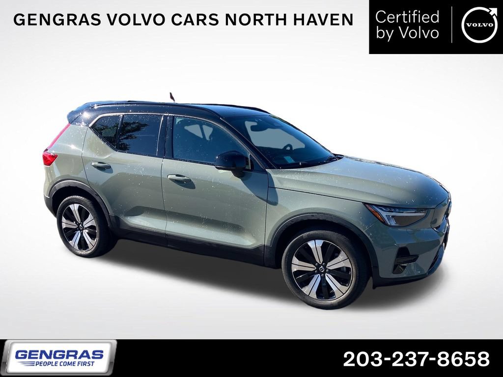 Certified 2023 Volvo XC40 Recharge Core AWD/4WD image 1