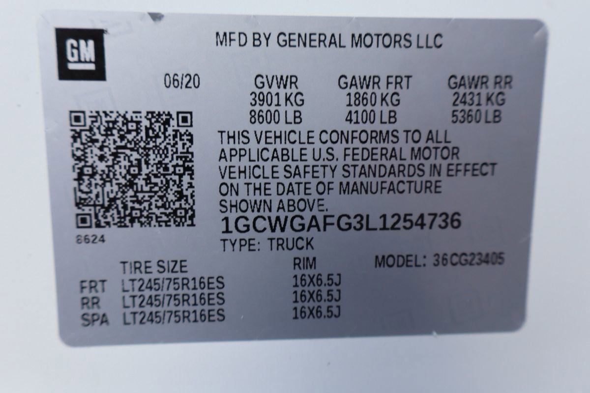 Used 2020 Chevrolet Express 2500 w/ Enhanced Convenience Package image 41