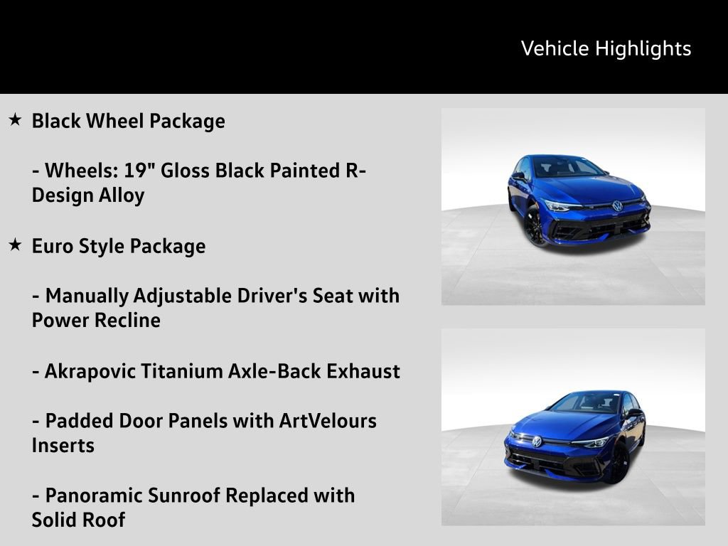 New 2026 Volkswagen Golf w/ Euro Style Package AWD/4WD image 16