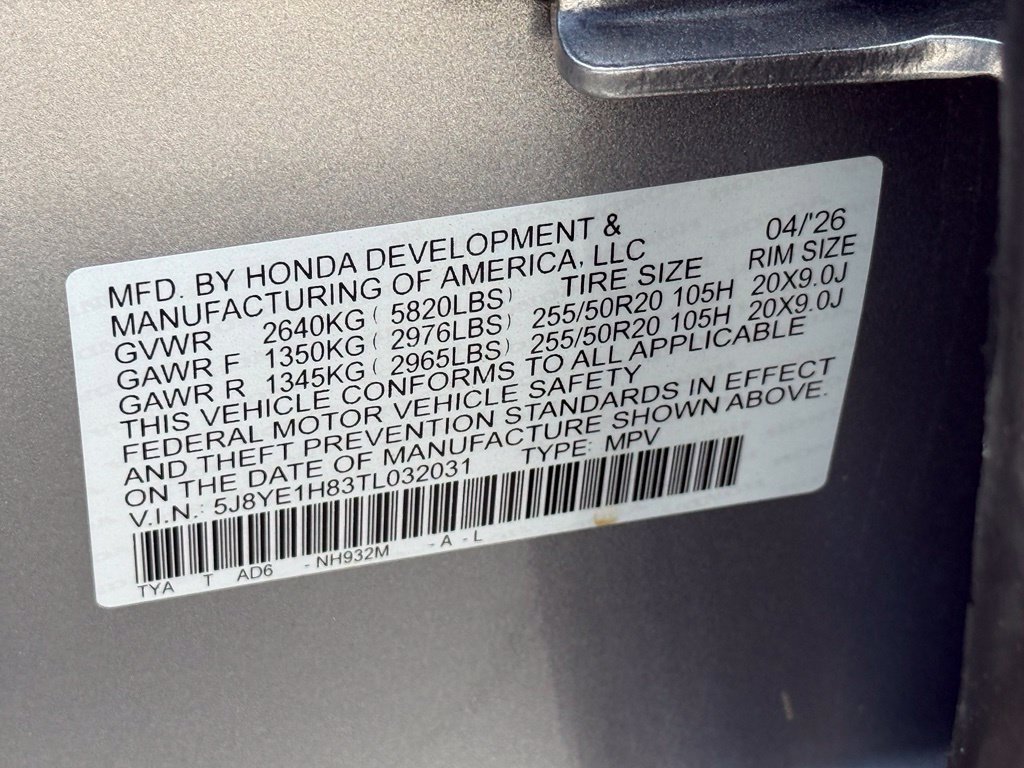 Certified 2026 Acura MDX w/ Advance Package AWD/4WD image 28