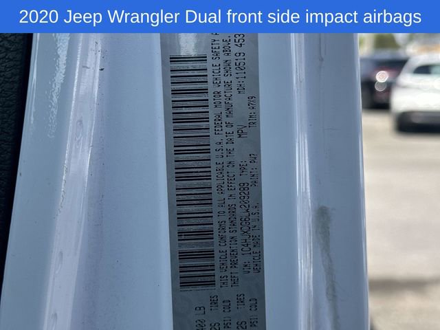 Used 2020 Jeep Wrangler Unlimited Sport S AWD/4WD image 19