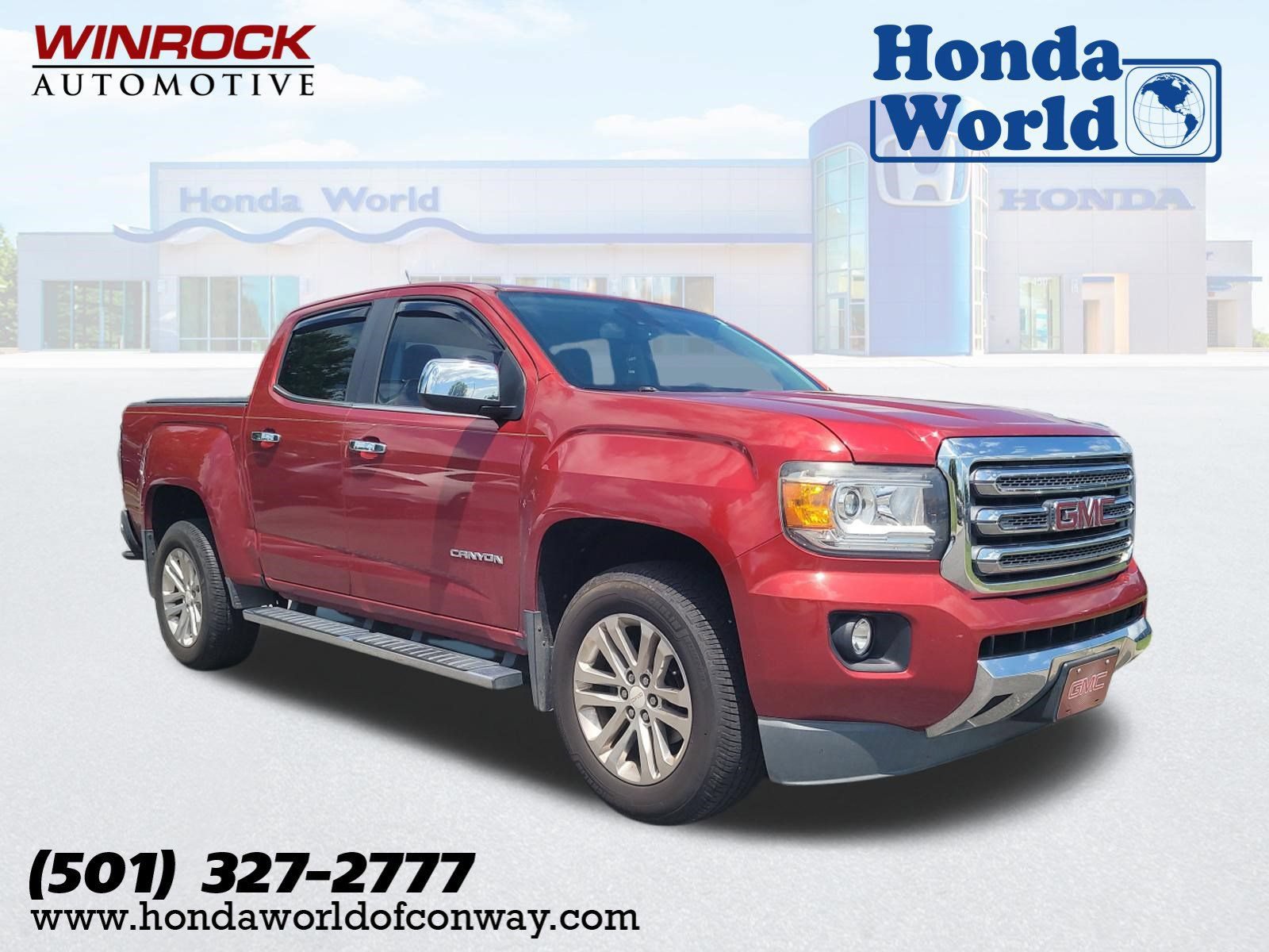 Used 2015 GMC Canyon SLT w/ Driver Alert Package RWD image 1