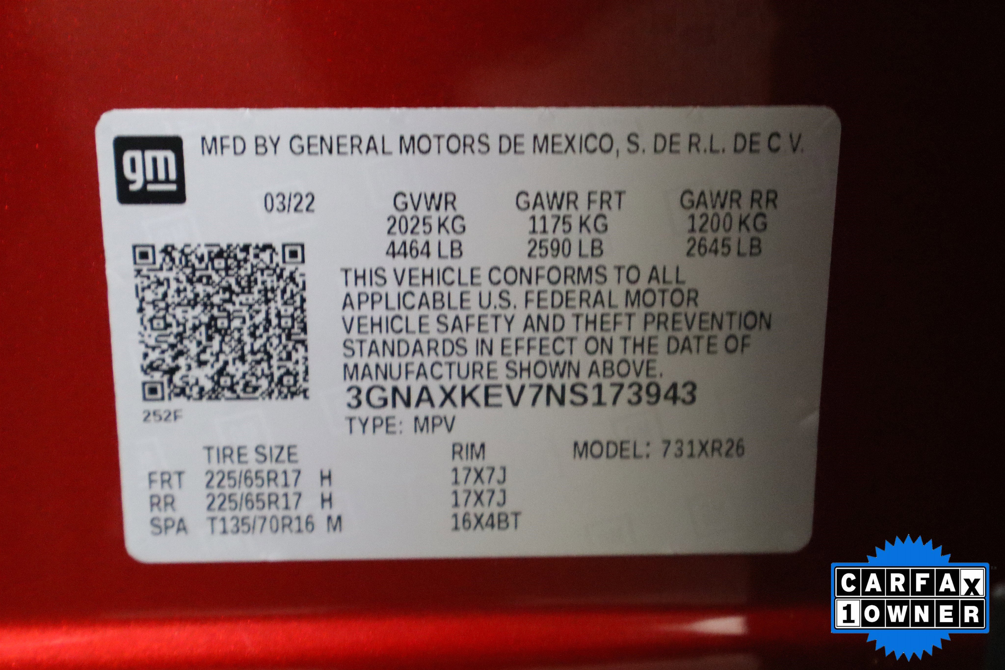 Certified 2022 Chevrolet Equinox LT image 34