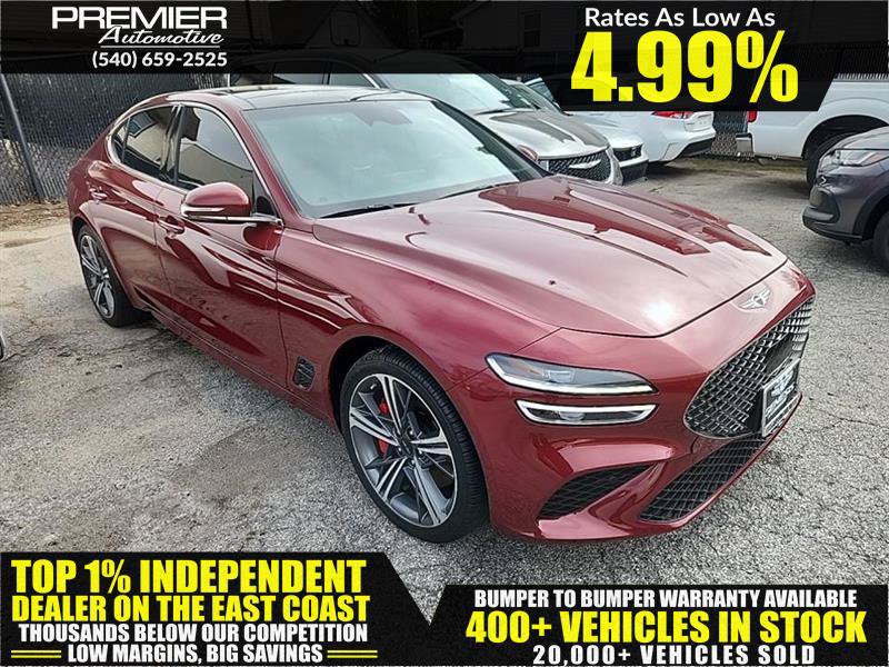 Used 2024 Genesis G70 2.5T w/ Sport Prestige Package RWD image 1