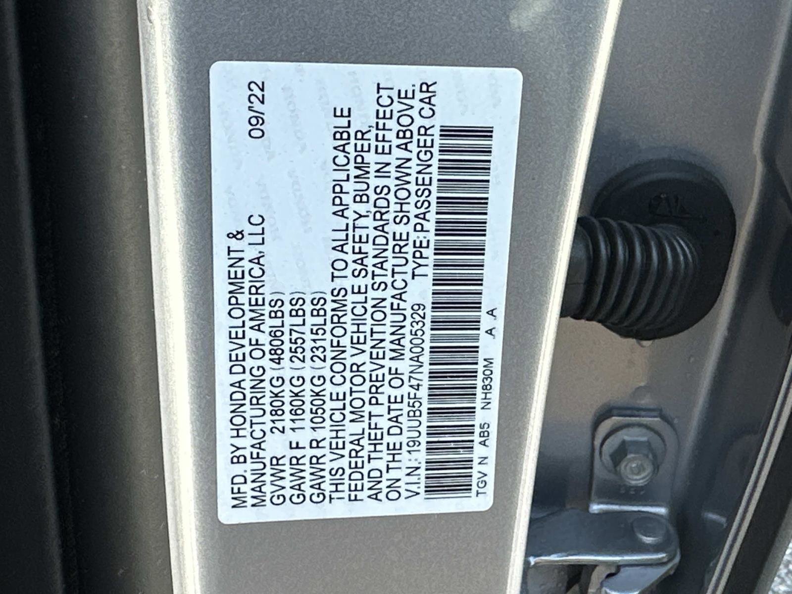 Certified 2022 Acura TLX w/ Technology Package image 31