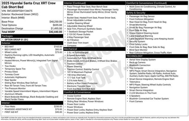 Used 2025 Hyundai Santa Cruz XRT AWD/4WD image 26