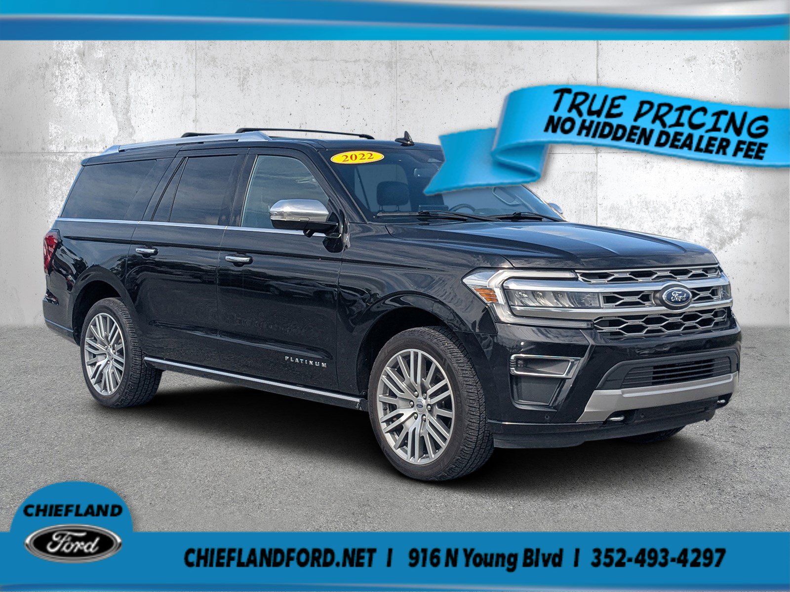 Used 2022 Ford Expedition Max Platinum AWD/4WD image 1
