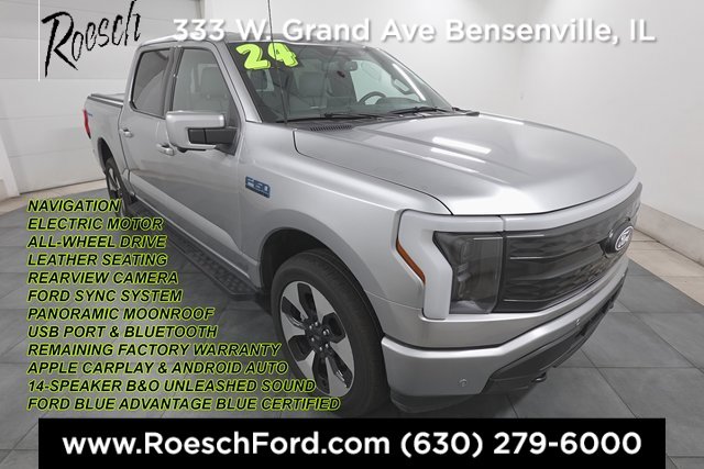 Certified 2024 Ford F150 Lightning Platinum