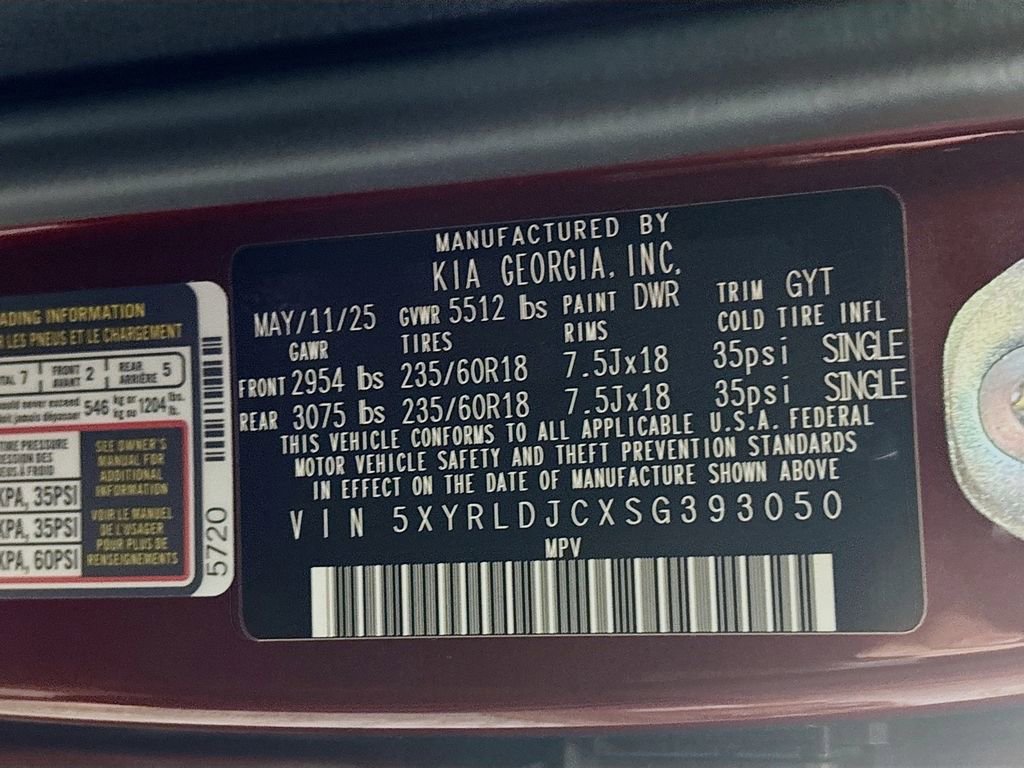 New 2025 Kia Sorento S image 26