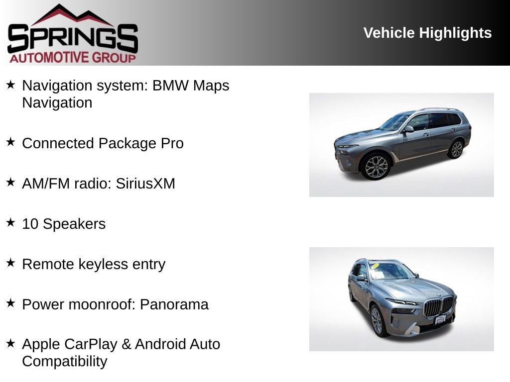 Used 2023 BMW X7 xDrive40i image 2