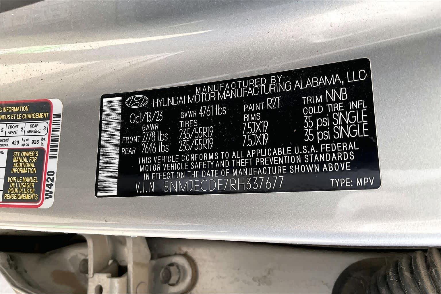Used 2024 Hyundai Tucson Limited AWD/4WD image 32