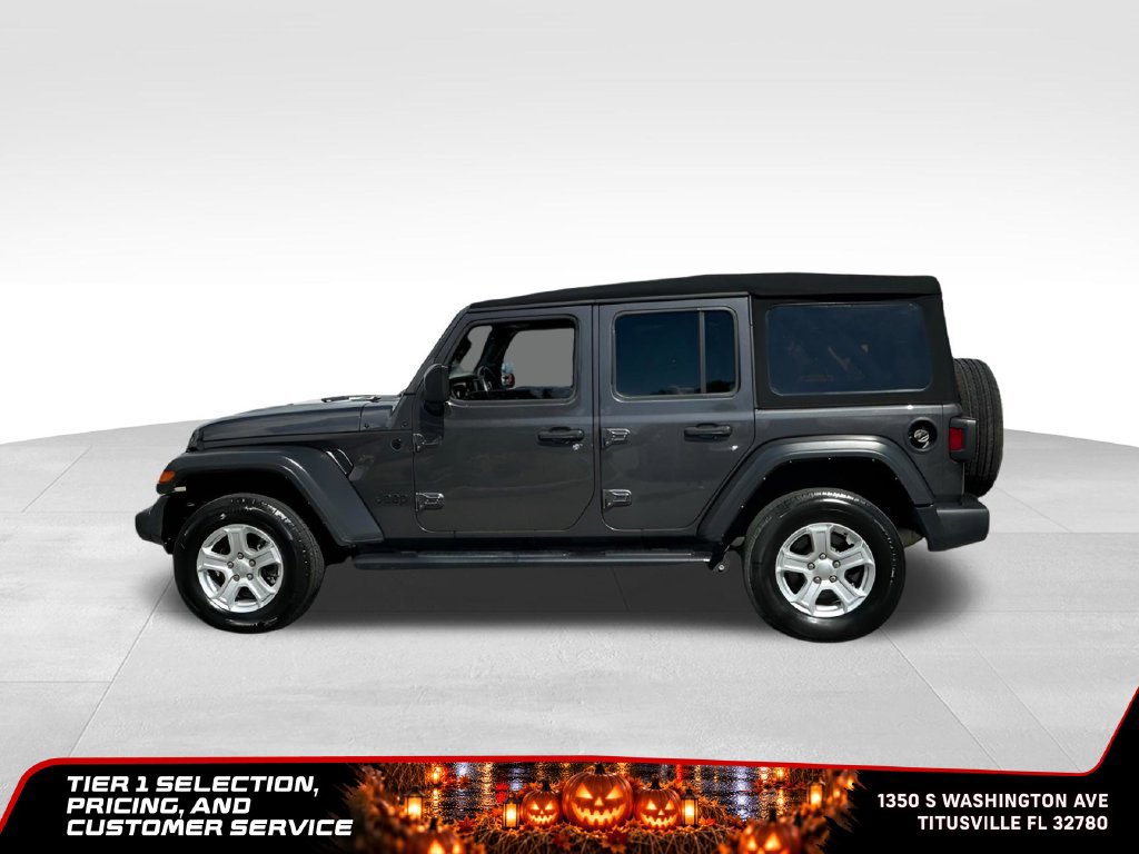 Used 2021 Jeep Wrangler Unlimited Sport AWD/4WD image 3