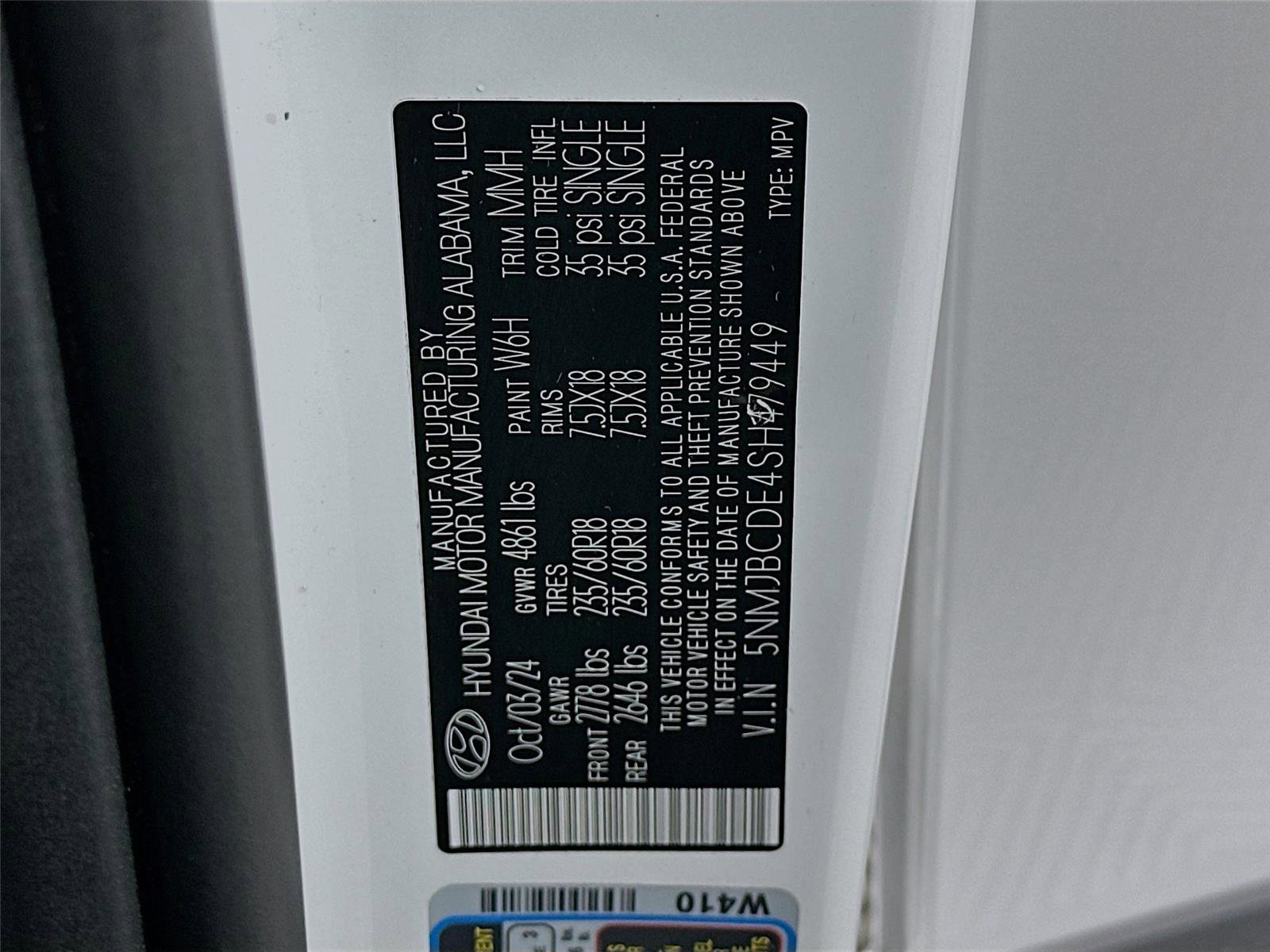 Used 2025 Hyundai Tucson SEL AWD/4WD image 22