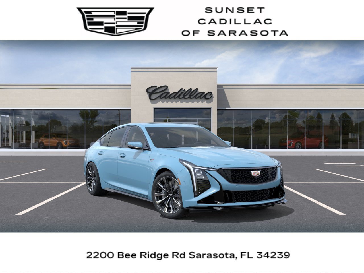 New 2026 Cadillac CT5 V Blackwing w/ Carbon Fiber 2 Package RWD image 1