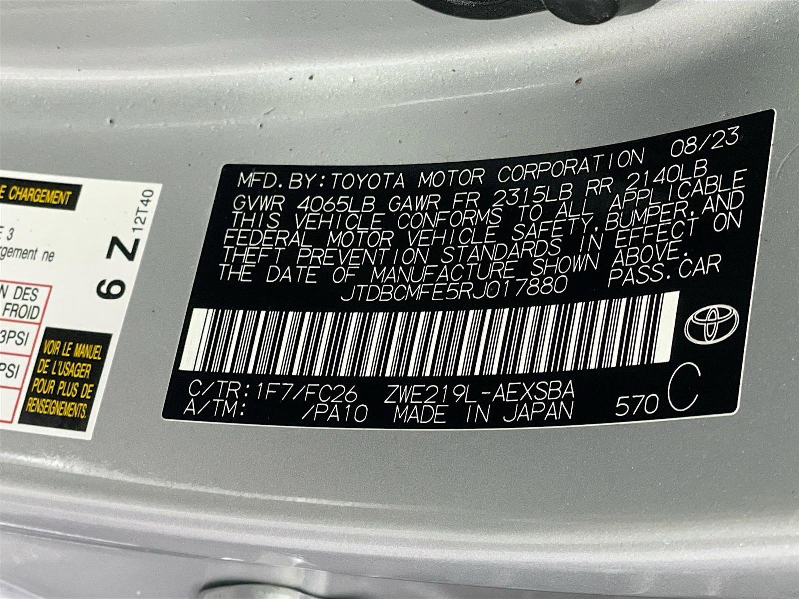 Used 2024 Toyota Corolla SE FWD image 32