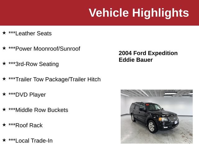 Used 2004 Ford Expedition Eddie Bauer AWD/4WD image 10