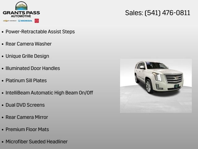 Certified 2018 Cadillac Escalade Platinum AWD/4WD image 35