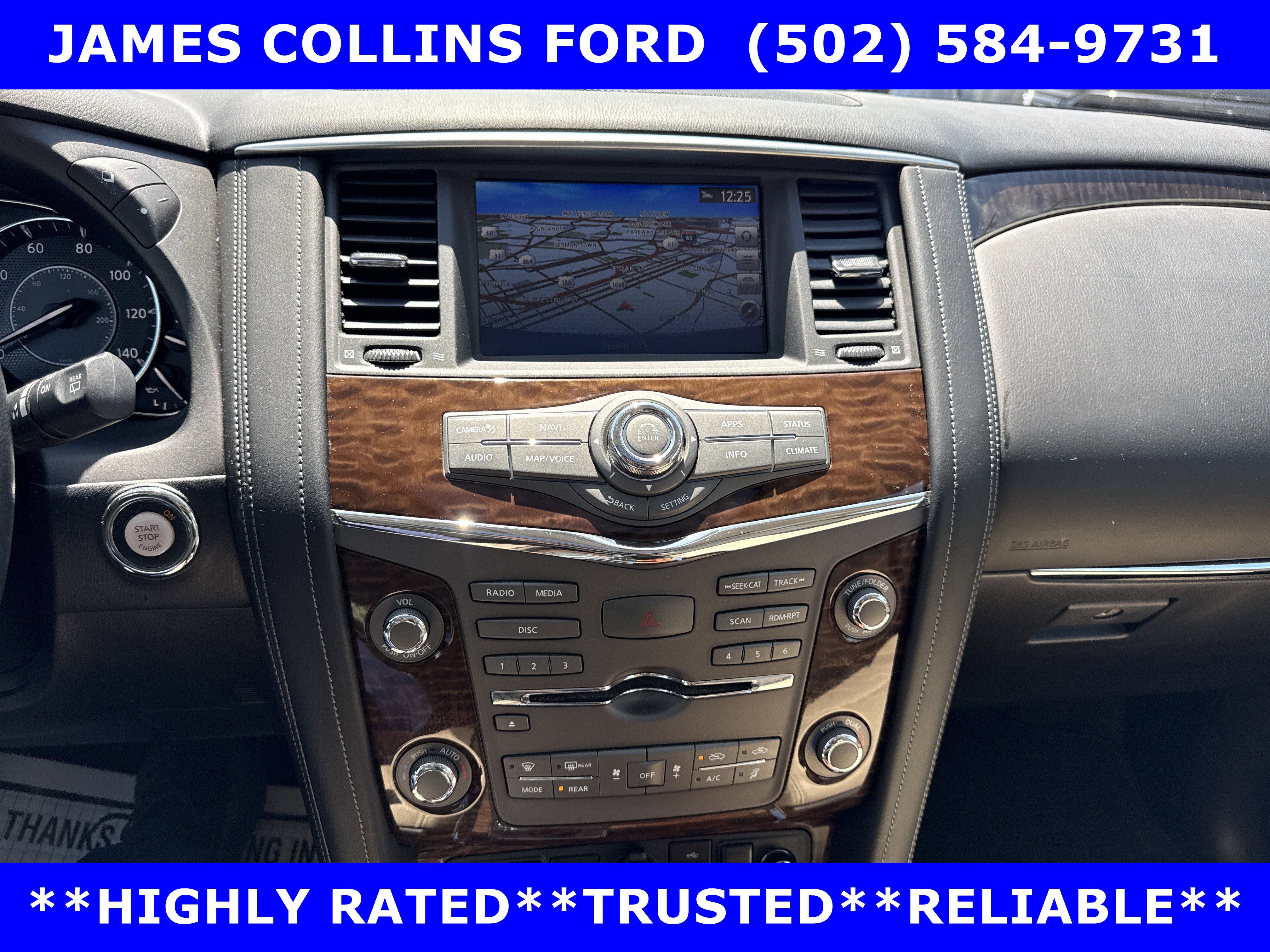 Used 2019 Nissan Armada Platinum w/ Captain's Chairs Package AWD/4WD image 35