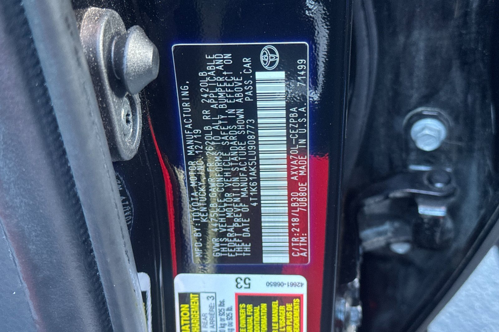 Used 2020 Toyota Camry XSE image 30