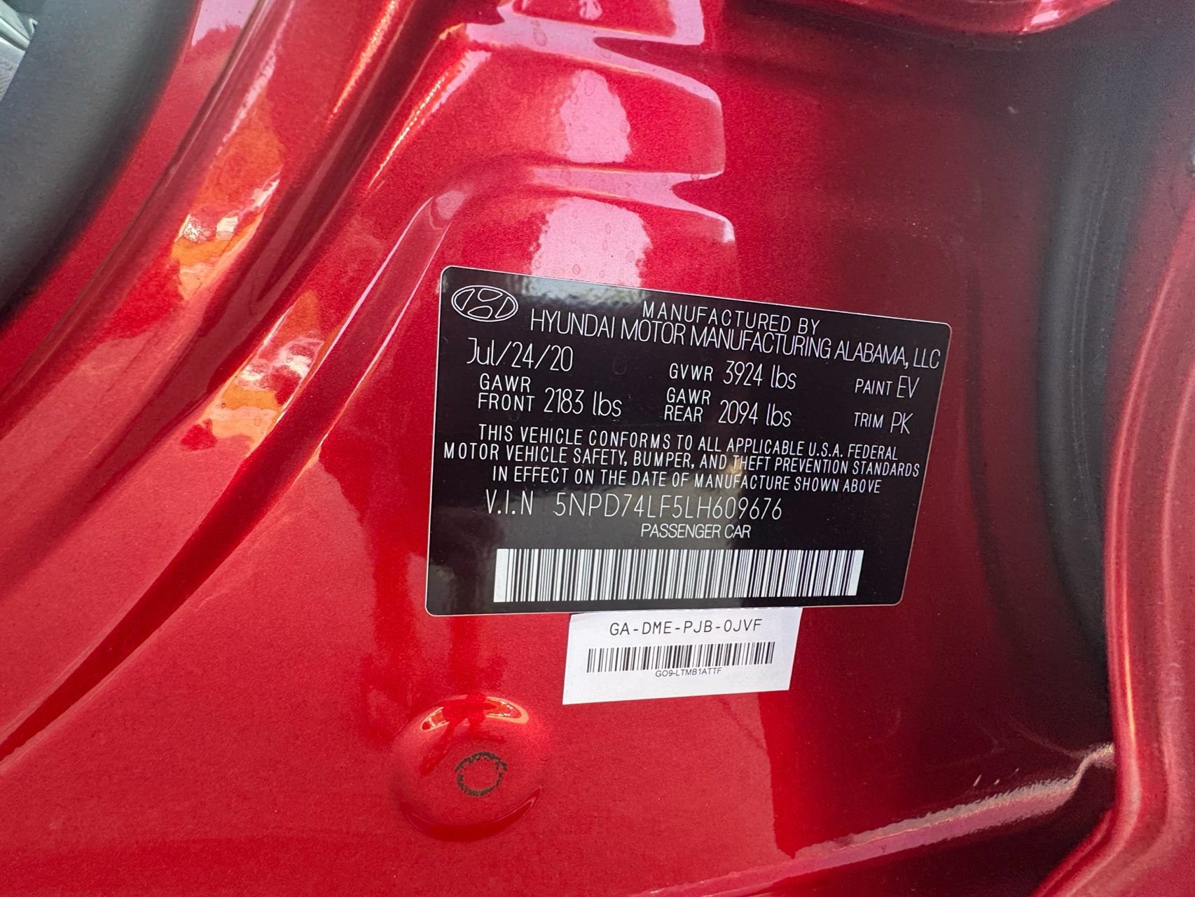 Used 2020 Hyundai Elantra SE FWD image 28