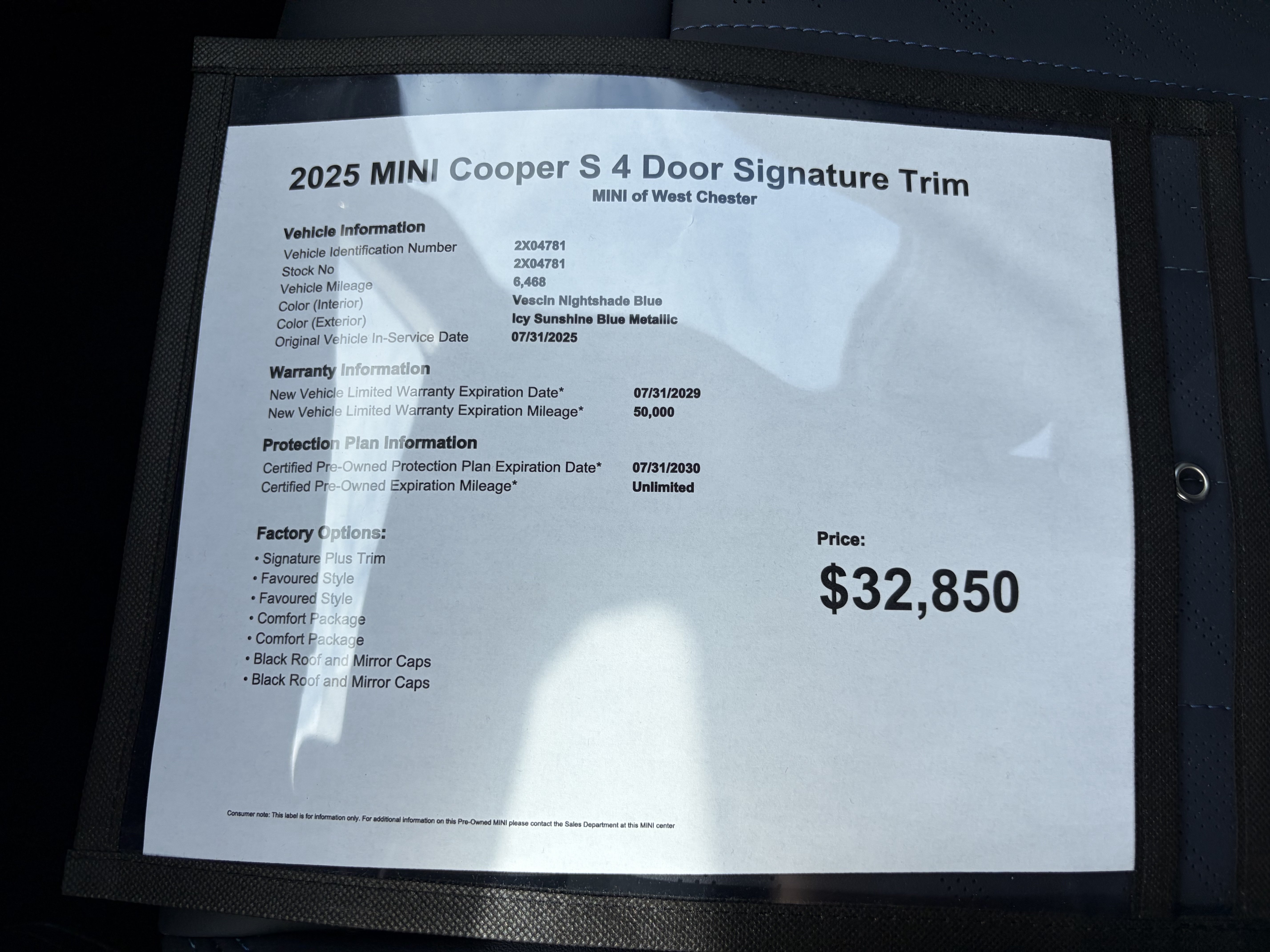 Used 2025 MINI Cooper S FWD image 18