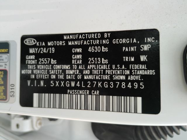 Used 2019 Kia Optima SX image 54