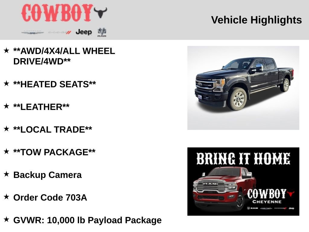 Used 2020 Ford F250 Platinum image 5