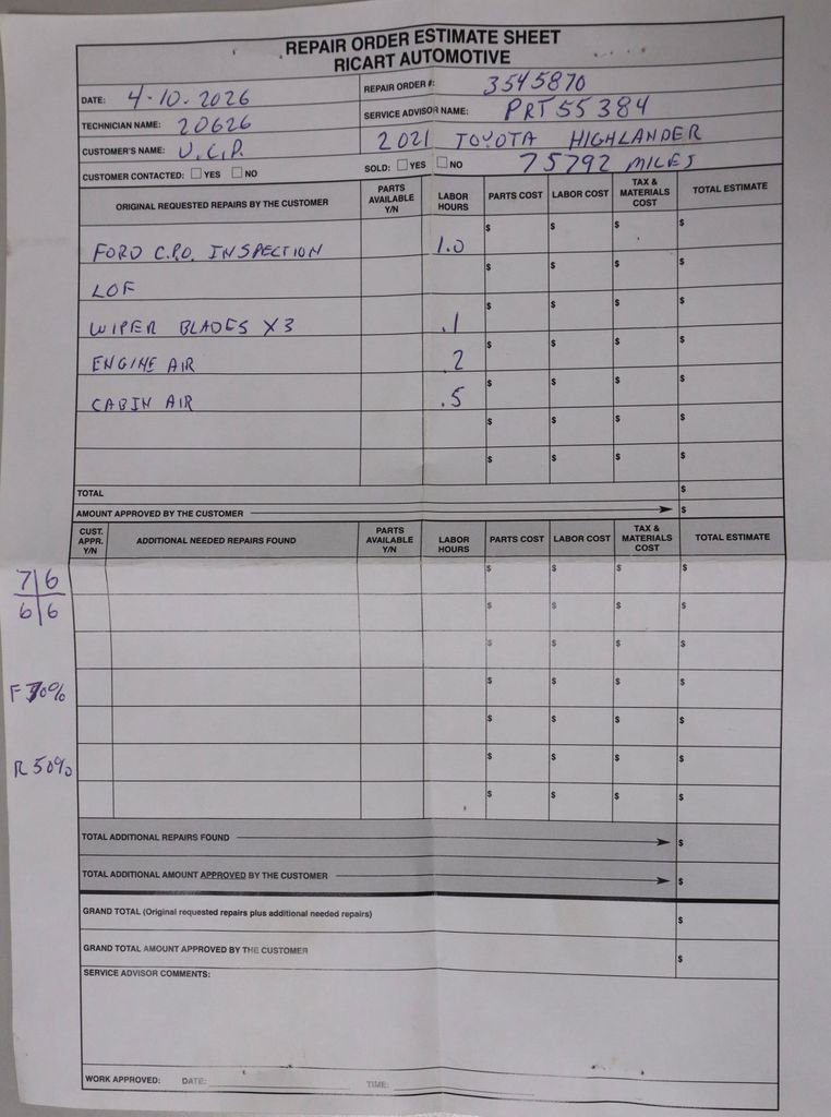 Used 2021 Toyota Highlander LE image 4