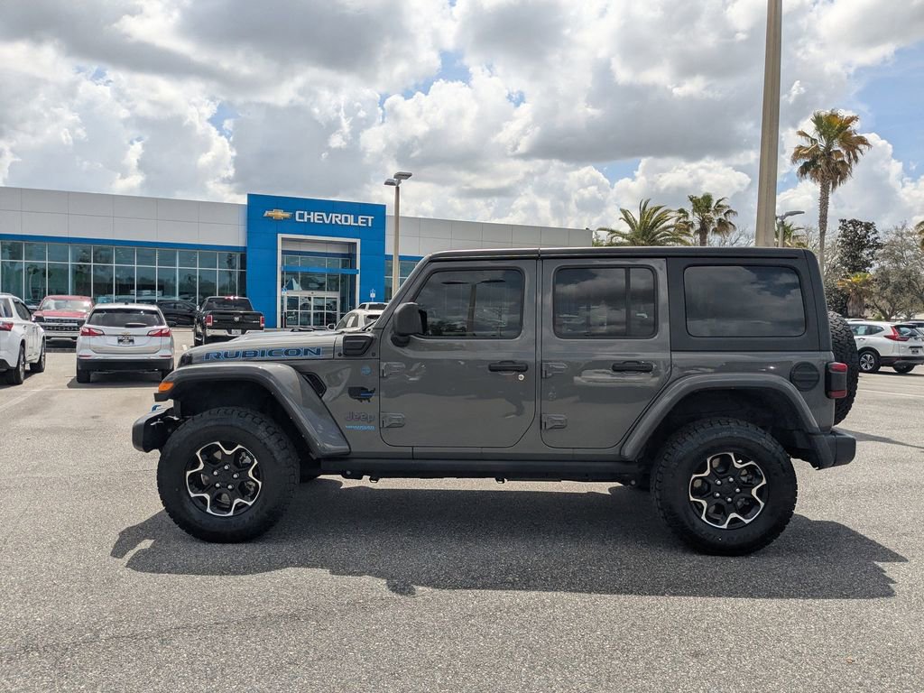 Used 2022 Jeep Wrangler Unlimited Rubicon 4xe w/ Cold Weather Group image 2