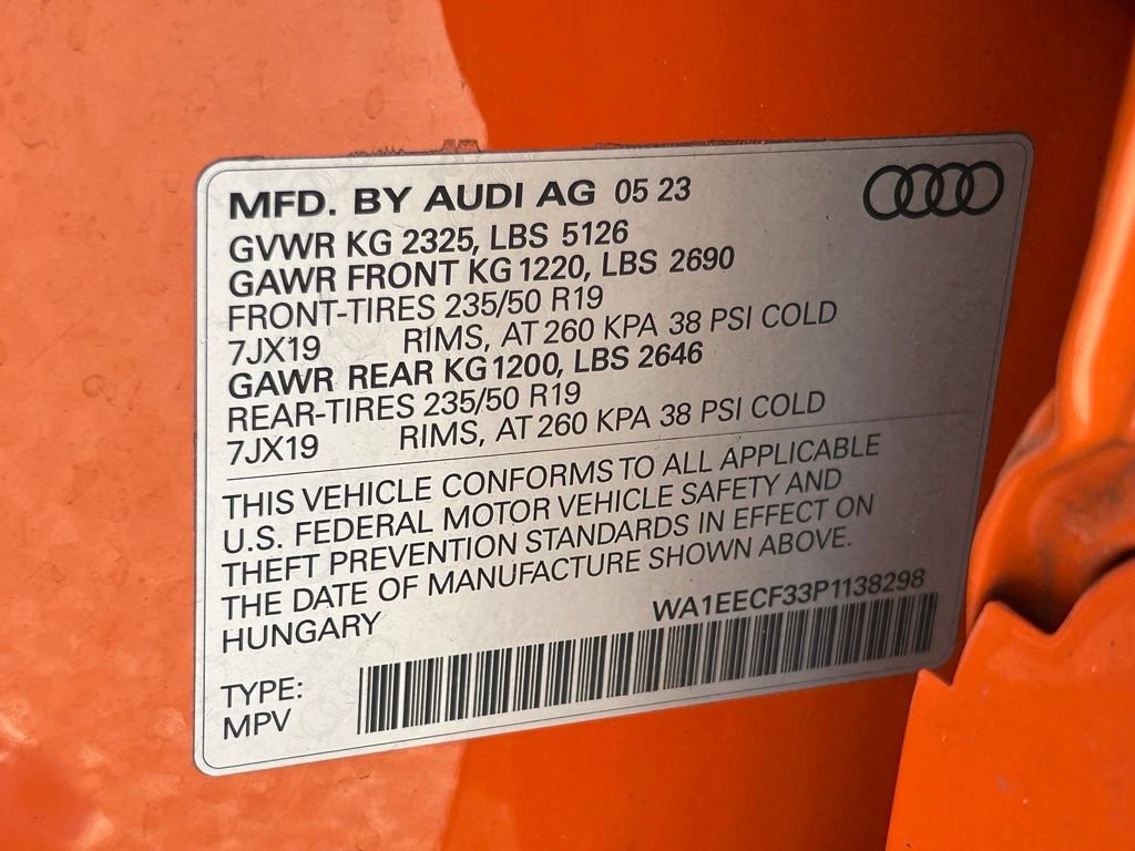 Used 2023 Audi Q3 2.0T Premium Plus w/ Premium Plus Package AWD/4WD image 55