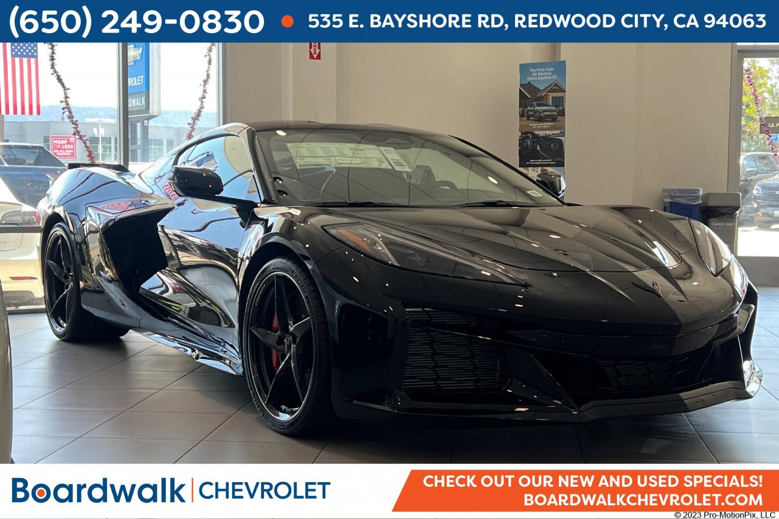 New 2025 Chevrolet Corvette E-Ray w/ Stealth Interior Trim Package image 1