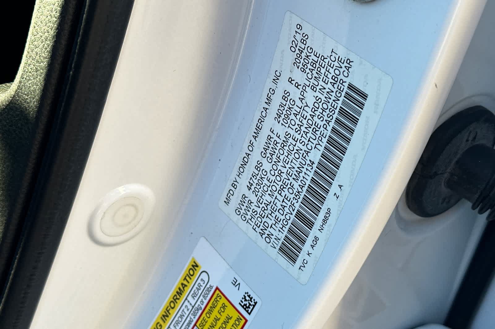 Used 2019 Honda Accord Sport image 28