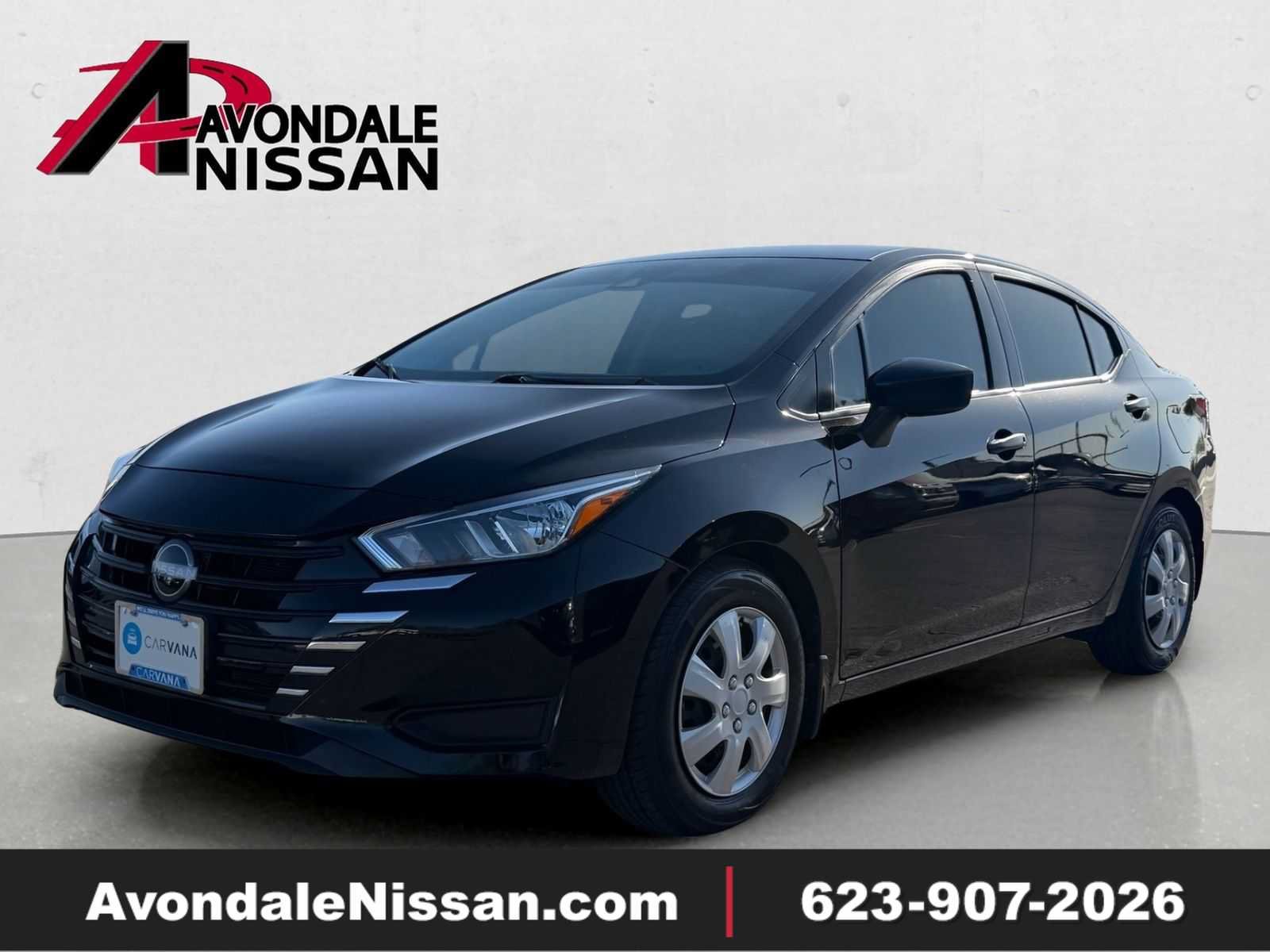 Certified 2024 Nissan Versa S w/ Trunk Package FWD image 1
