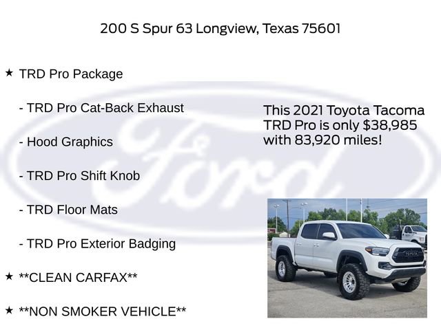 Used 2021 Toyota Tacoma TRD Pro AWD/4WD image 15