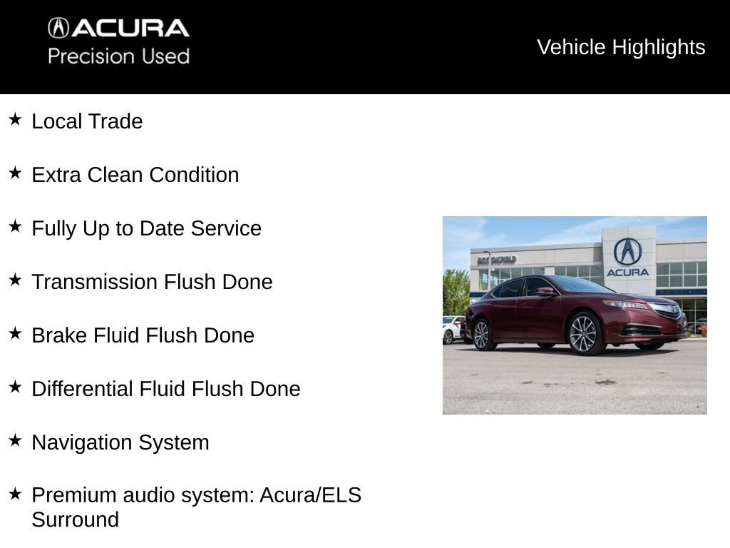 Certified 2016 Acura TLX V6 SH-AWD w/ Technology Pkg image 5