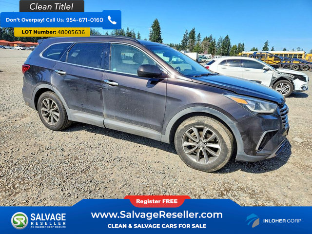 Used 2017 Hyundai Santa Fe SE AWD/4WD image 5