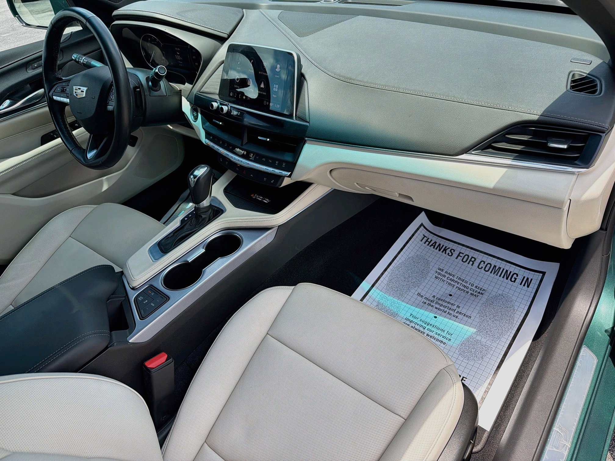 Used 2025 Cadillac CT4 Premium Luxury w/ Climate Package RWD image 13