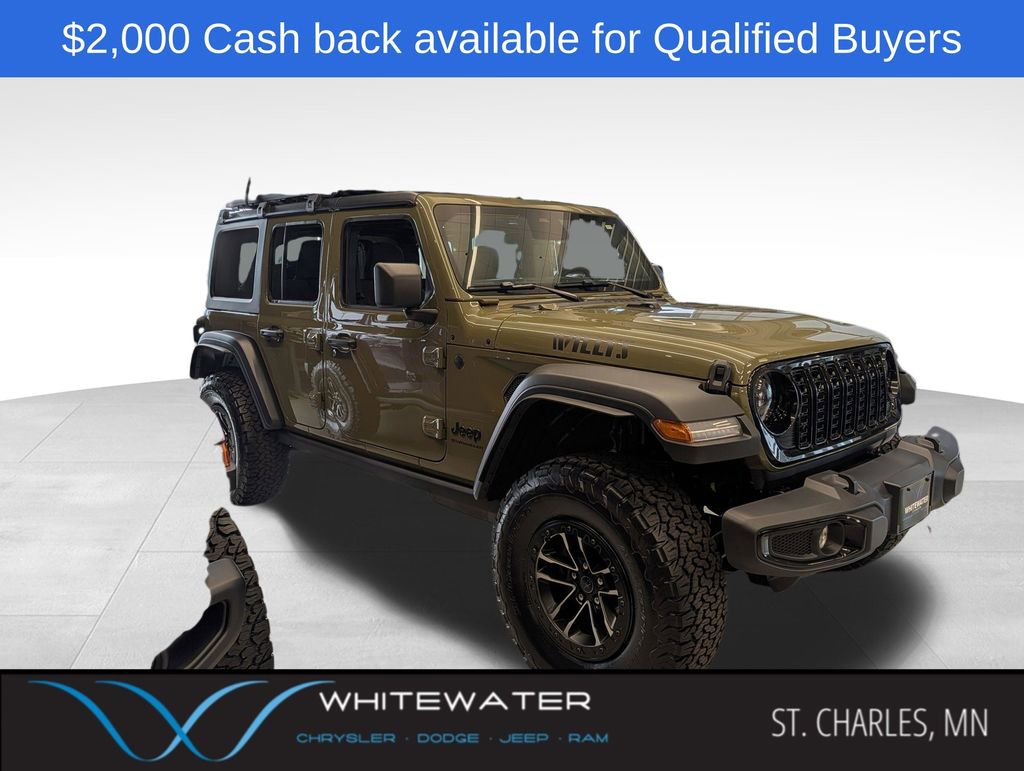 New 2026 Jeep Wrangler Willys