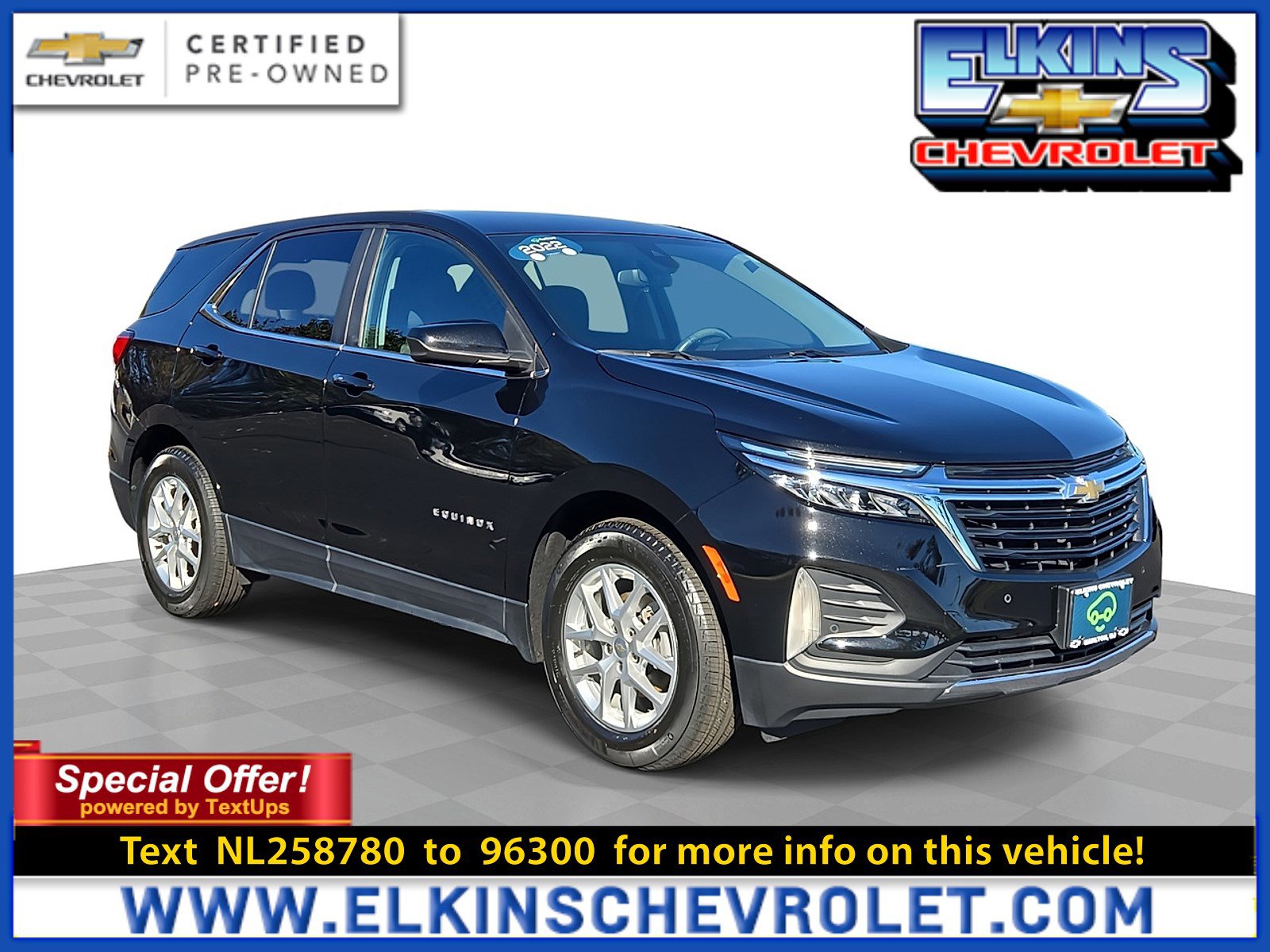 Certified 2022 Chevrolet Equinox LT