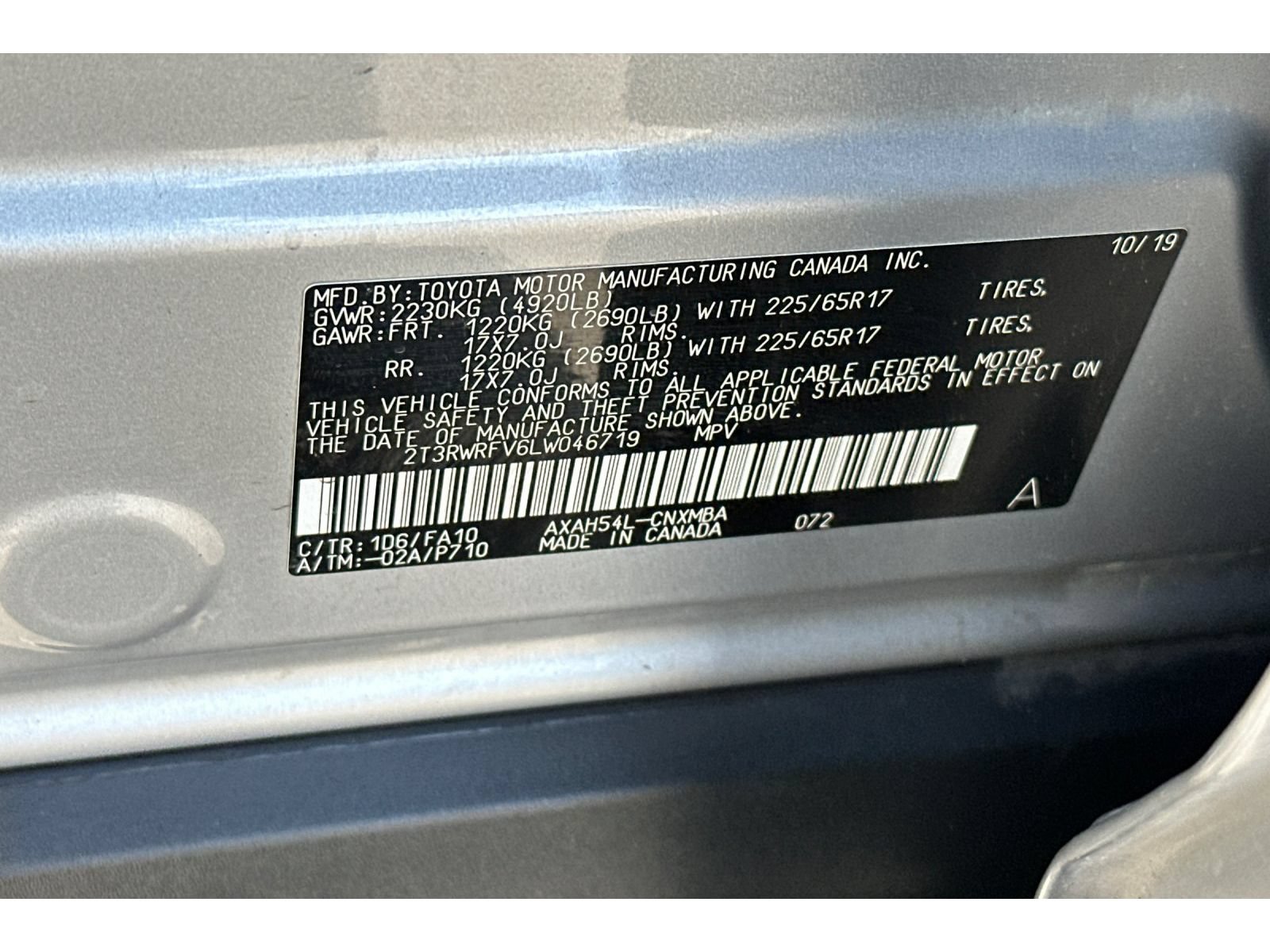 Used 2020 Toyota RAV4 XLE w/ Convenience Package AWD/4WD image 34