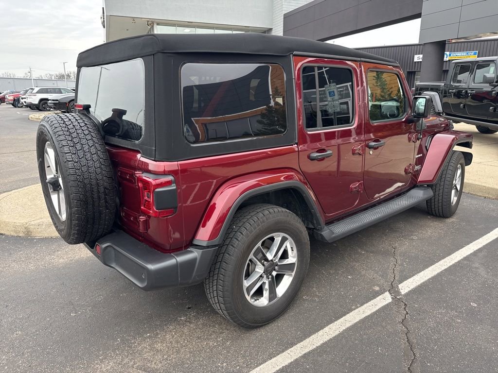 Used 2021 Jeep Wrangler Unlimited Sahara image 3