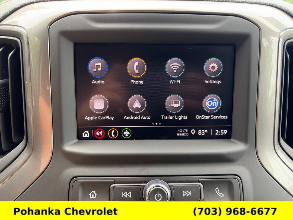 Certified 2025 Chevrolet Silverado 1500 Custom w/ Turbomax Blackout Package AWD/4WD image 12