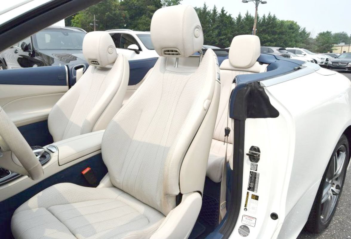 Used 2018 Mercedes-Benz E 400 4MATIC Cabriolet w/ Premium 2 Package (Q02) image 32
