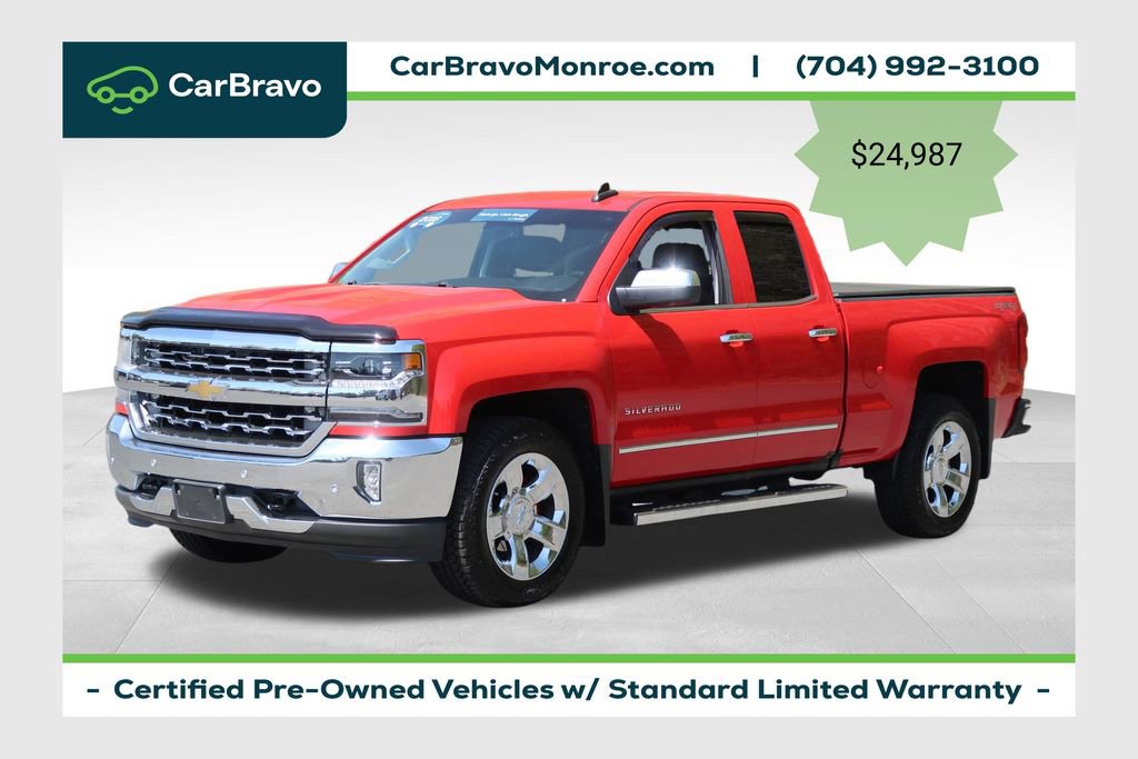 Certified 2016 Chevrolet Silverado 1500 LTZ w/ LTZ Plus Package