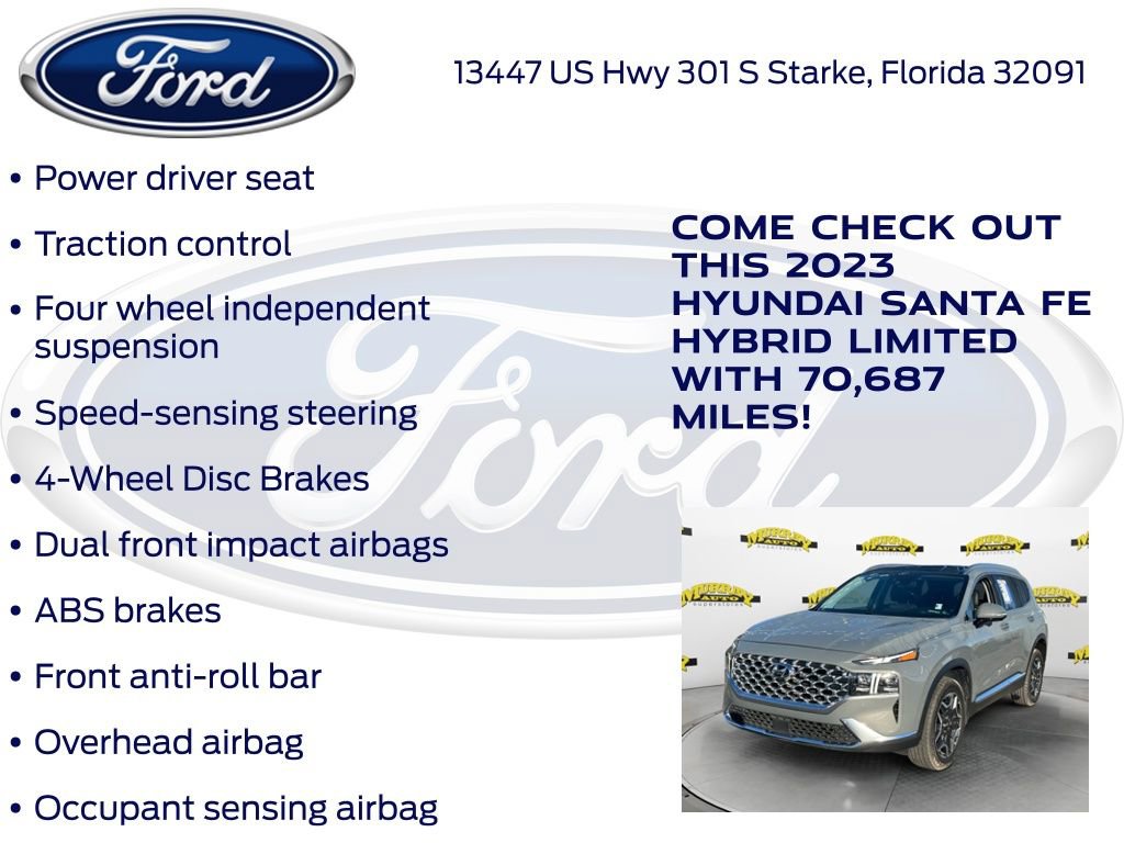 Used 2023 Hyundai Santa Fe Limited image 25