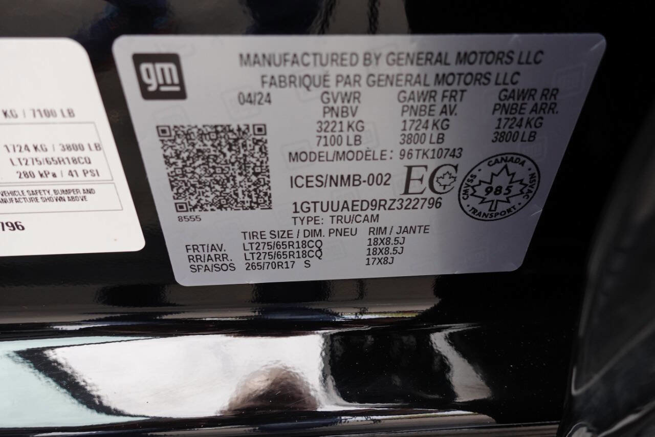 Used 2024 GMC Sierra 1500 Pro w/ Pro Value Package AWD/4WD image 19