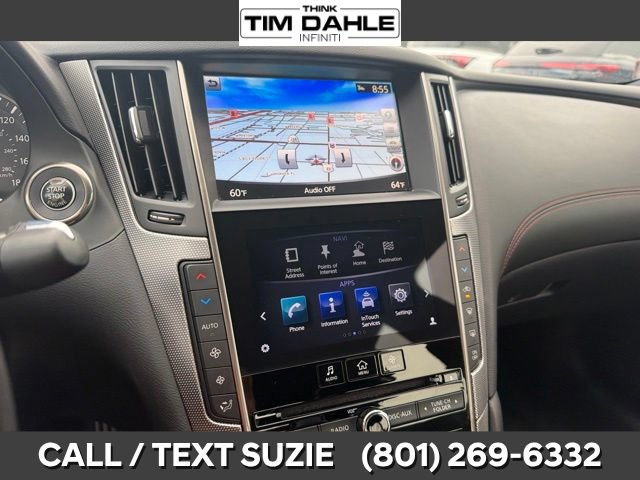 Used 2019 INFINITI Q50 Red Sport 400 w/ Sensory Package AWD/4WD image 15